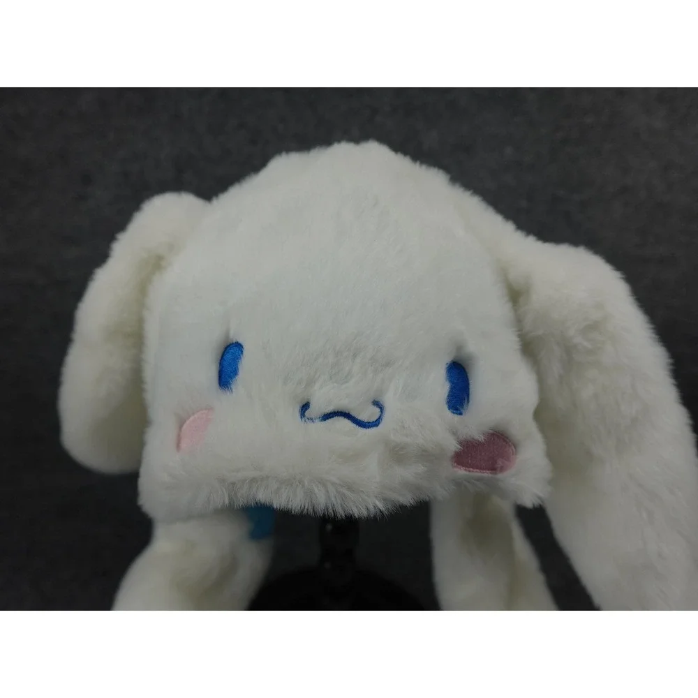 Sanrio Cinnamoroll Plush Hat Unisex OSFM White Faux Fur Kawaii Cosplay